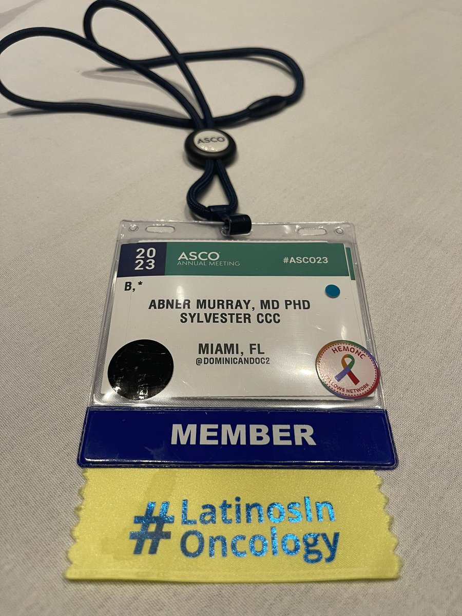 And we are back in our happy place #ASCO23. Excited for a week of collegiality, #CancerResearch & breakthroughs in #cancer care. @ASCO #LatinosinOncology