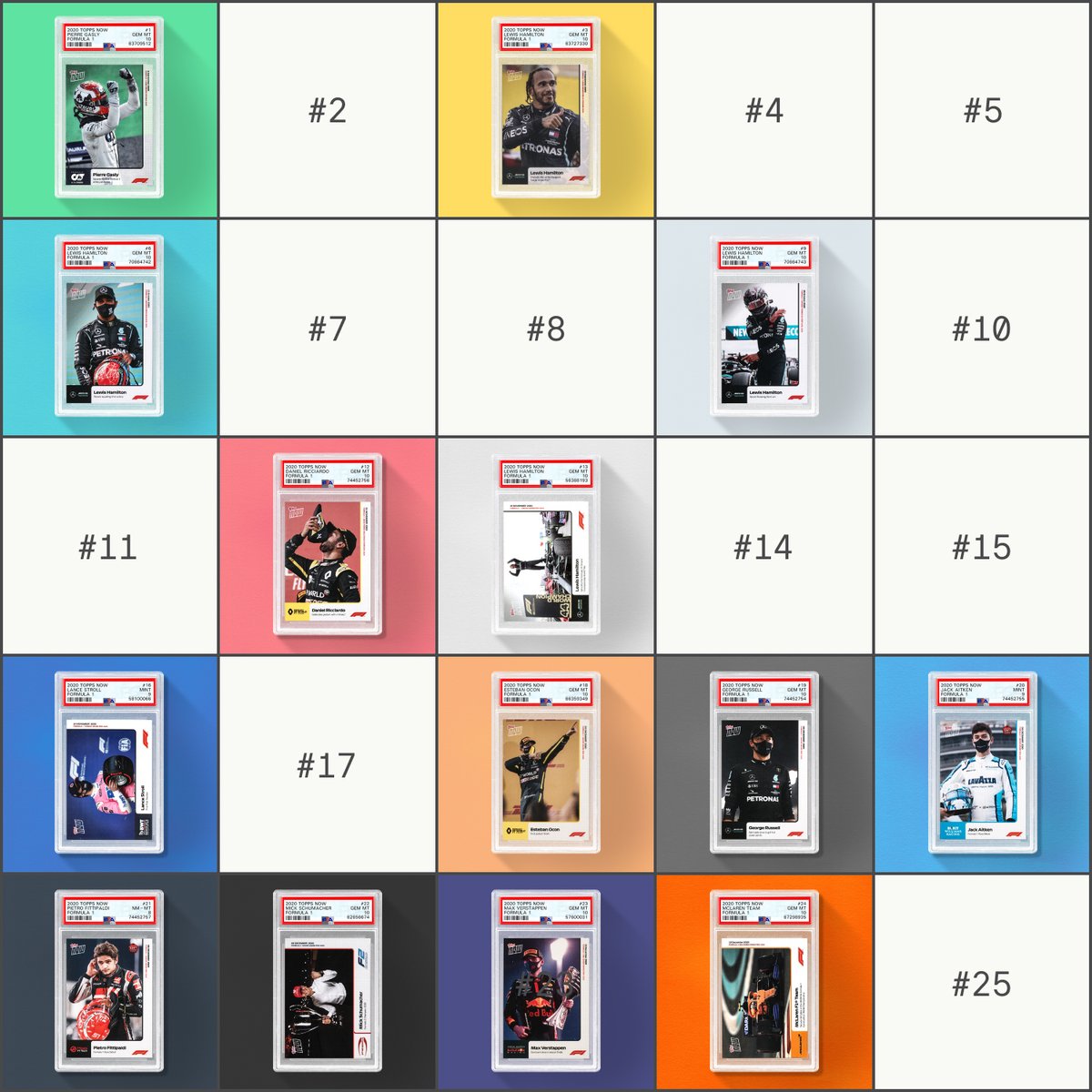 jacksonscowan's tweet photo. 56% complete on this set, few more to get through grading. #psacard https://t.co/Ch6OWnq0fF