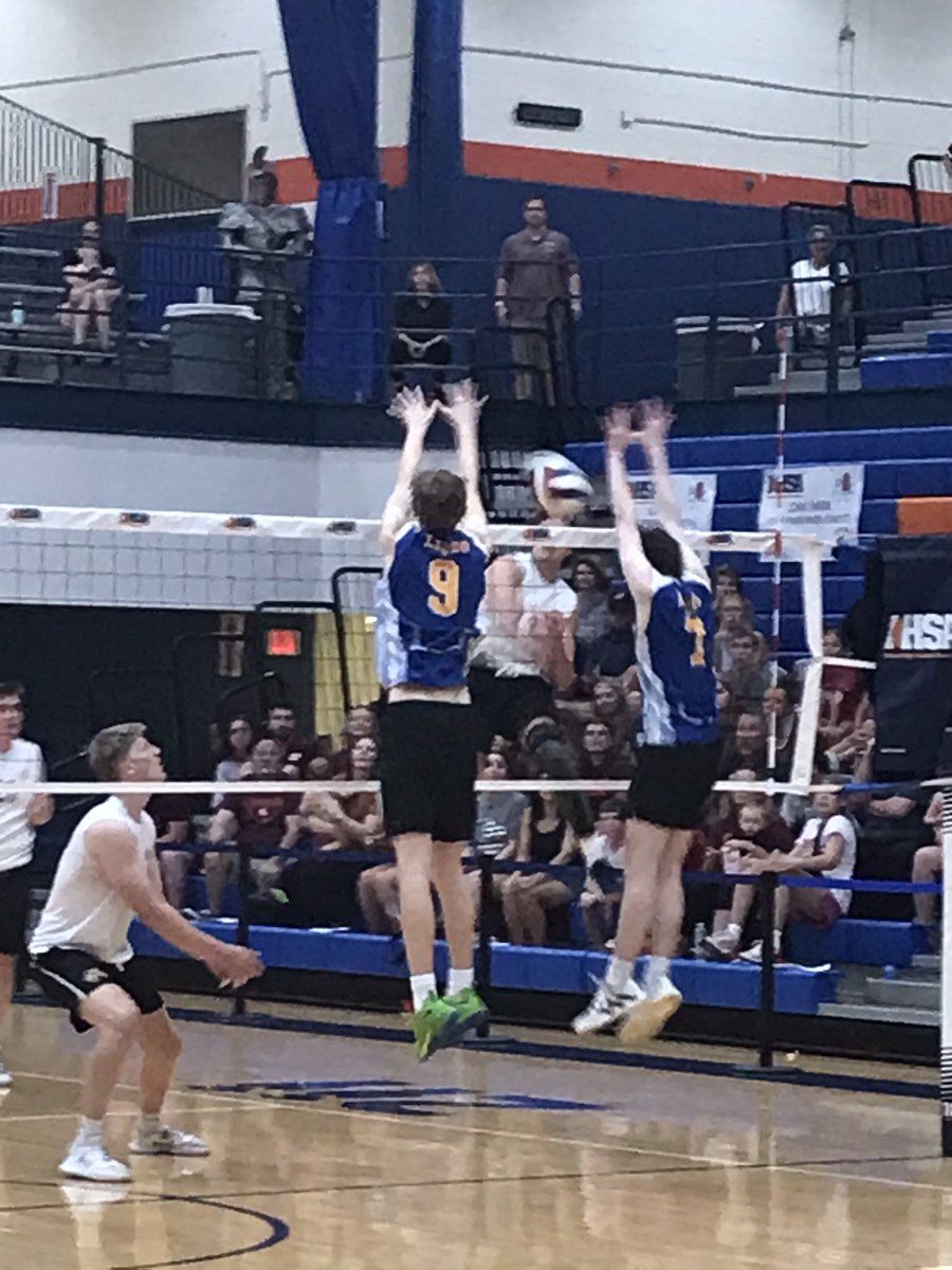 LTHS_Athletics's tweet photo. LT volleyball beats Brother Rice 25-17, 25-23 to advance to the state semifinal tomorrow agains O’Fallon High School.  The game is a Hoffman Estates High School and starts at 11 am.  Keep it rolling guys! https://t.co/KFRZ9sygAG