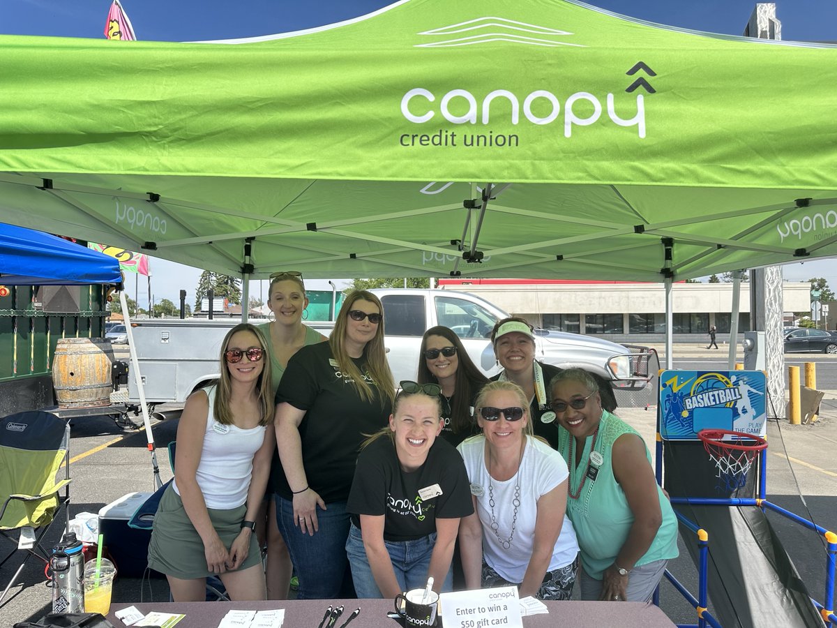 canopycu's tweet photo. Did you spot #TeamCanopy today at the local Real Estate Fair?  We believe that when our local community of lenders and real estate agents can work together, we can help home-shoppers transform their dreams of homeownership into reality. https://t.co/V0iSUYfDYu