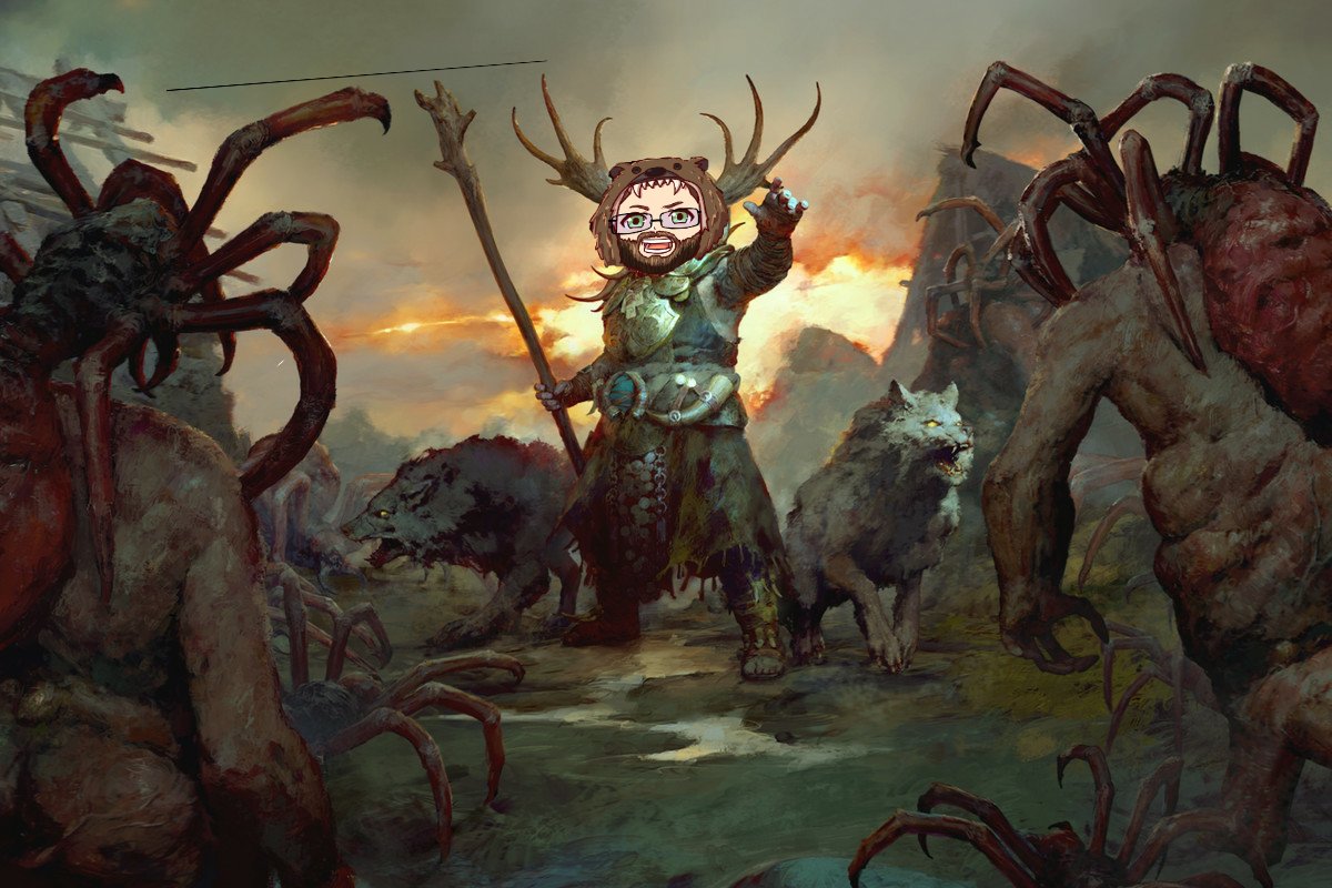 Join me tonight as i become a werebear and fight demons! its like a dream come true!!!!!