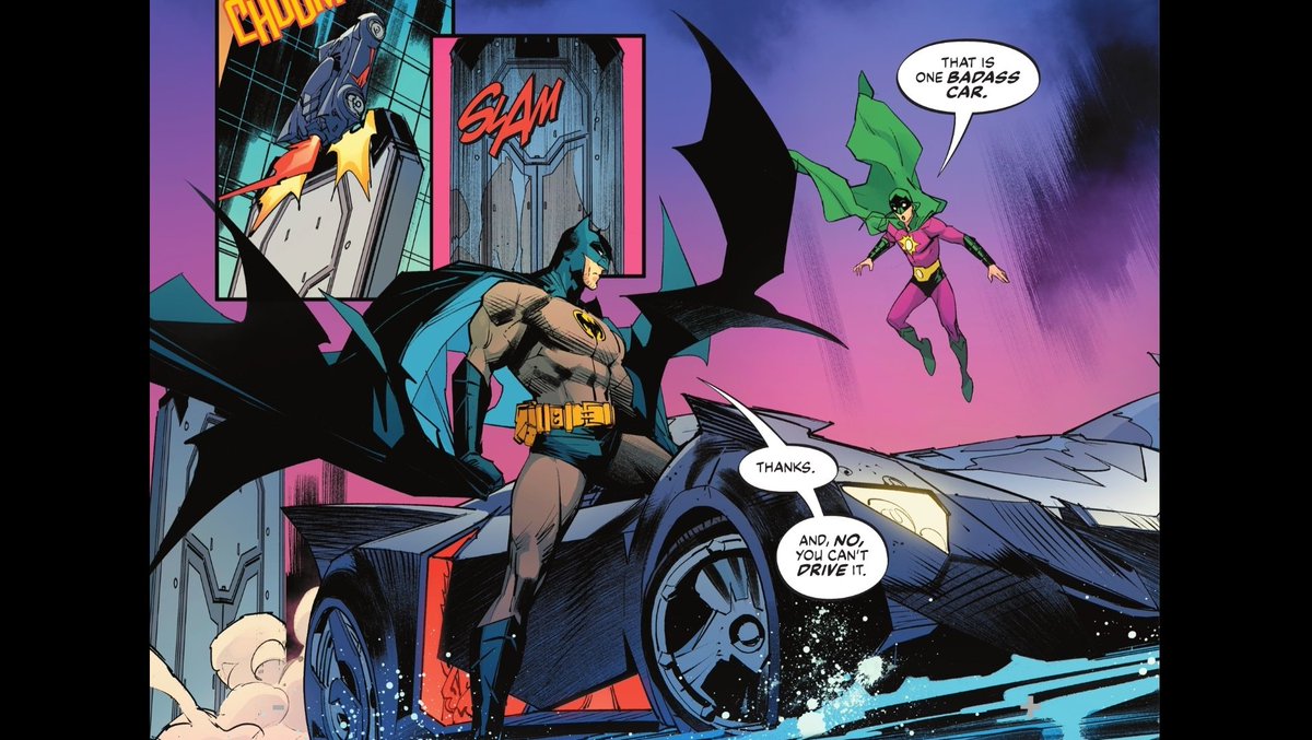 batmandailydose's tweet photo. Batman sabe que siempre le van a pedir conducir el BATMOBILE!
COMIC: BATMAN-SUPERMAN: WORLD'S FINEST #9
#batman #brucewayne #batmandailydoses #welovebatman #batmanuniverse #longlivethebat #batfamily #gotham #dccomics #dc #SUPERMAN #boythunder #BATMOBILE https://t.co/Hnu4cOm17p