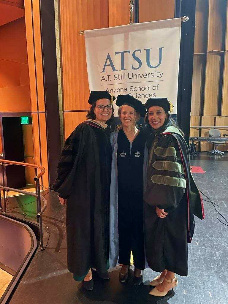 vgwilburn's tweet photo. Thank you @ATSU_news Arizona School of Health Sciences for the opportunity to be your commencement speaker for both your distance and residence allied health programs 🎉

Graduates, “allow your normal to become noble and the mundane to become the magical.” 🎓 https://t.co/Neh0OEzcW7