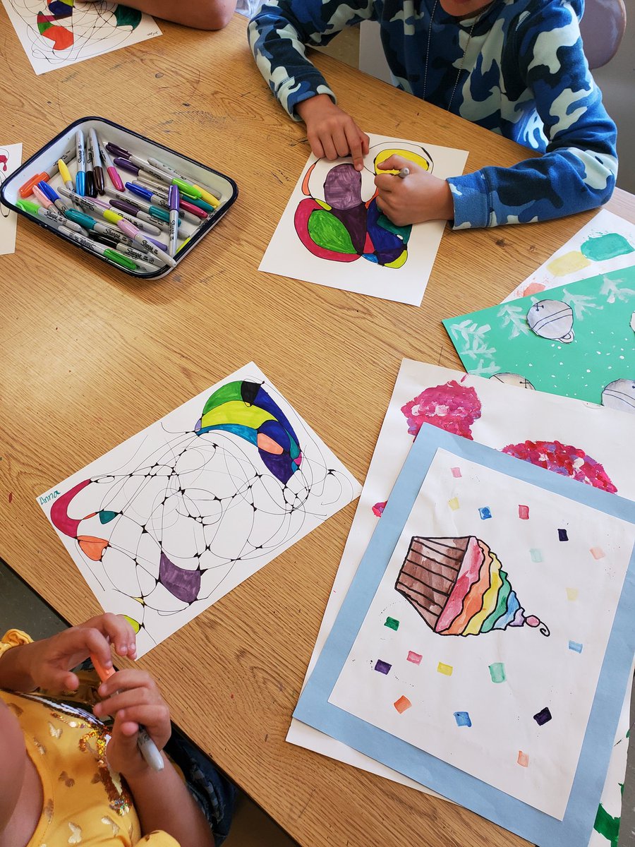 Winding down the year with some Neurographic Art. Keep calm and DRAW!