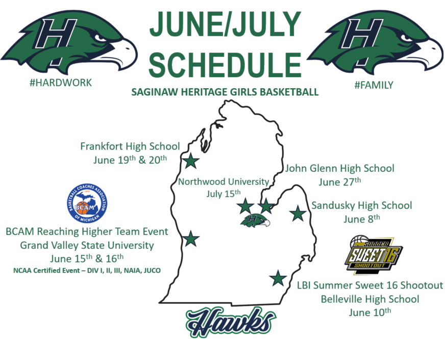 Heritagegbball's tweet photo. On The Road! @LBInsider @PGHMichigan @HankampScott @MichHSBball @BCAMCoaches @FullCrtCoverage @PrepGirlsHoops https://t.co/RZtBoUgq6N