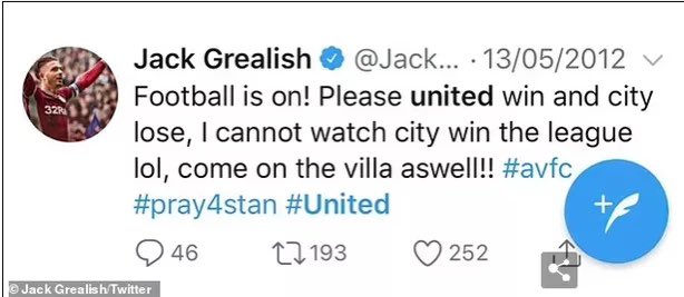 Never Forget, Jack Grealish knows who is clear😭 #MCFC | #MUFC