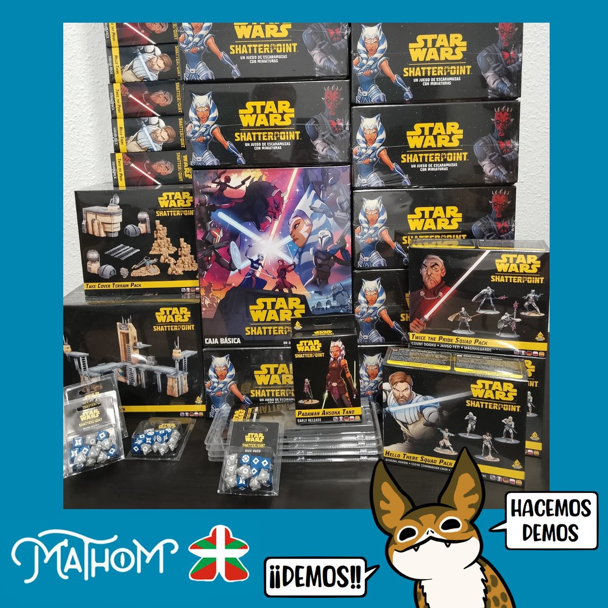 ¿Tenéis ya vuestra caja? Os están esperando en nuestras tiendas.

Y si queréis aprender a jugar, pedir que os enseñemos en la tienda Mathom de Bilbao