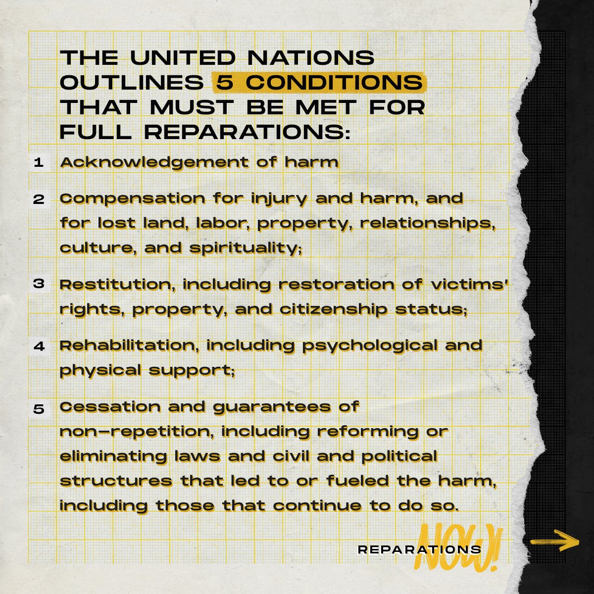 Mvmnt4BlkLives's tweet photo. Ready to take action in the fight for reparations? Here's what you can do:
💛Join us on Monday for “#ReparationsJune: The Kickoff”: https://t.co/RIvhpS3Hnr
🖤 Download &amp; share our full reparations toolkit: https://t.co/jnaQG2aznZ

#ReparationsNow #Reparations #ReparationsJune https://t.co/jsi1u3vtoW