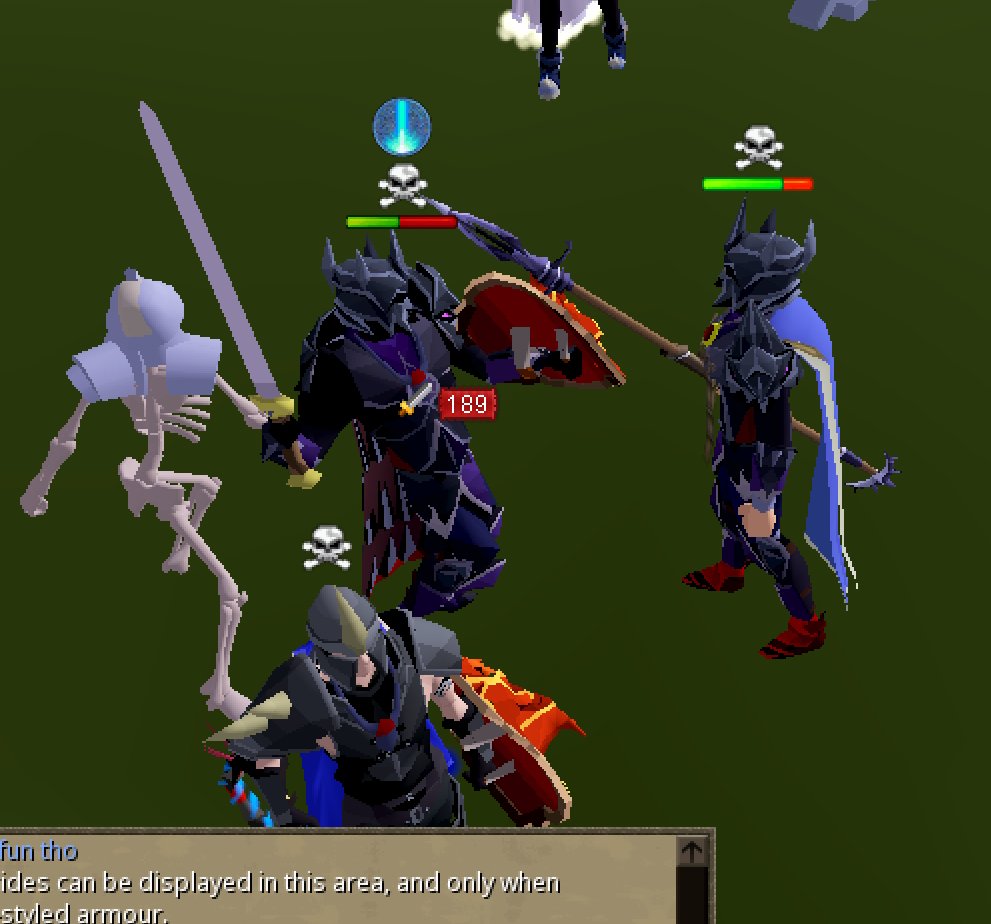 **LEGACY ONLY PVP EVENT TOMORROW***.  Join "Pis2ols" FC for comms. 

Come World 18 22:00 GAME TIME SATURDAY JUNE 4th. OSRS Gear Only (photos were from trial run today)

Share this event post, 5 random people will get 5X Golden Capes!