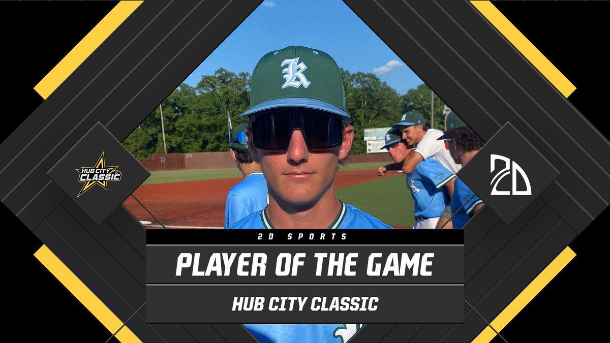 2D Sports Player of the Game (@2dsportspog) on Twitter photo ⭐️ PLAYER OF THE YEAR ⭐️
REECE ROUSSEL: 2-3, R
Summer Team: <a href="/knightknation4L/">Knights Knation #4L</a> BM Crusaders
#HubCityClassic
<a href="/2DsportsMS/">2D Sports Mississippi</a> ⭐️ PLAYER OF THE YEAR ⭐️
REECE ROUSSEL: 2-3, R
Summer Team: <a href="/knightknation4L/">Knights Knation #4L</a> BM Crusaders
#HubCityClassic
<a href="/2DsportsMS/">2D Sports Mississippi</a>