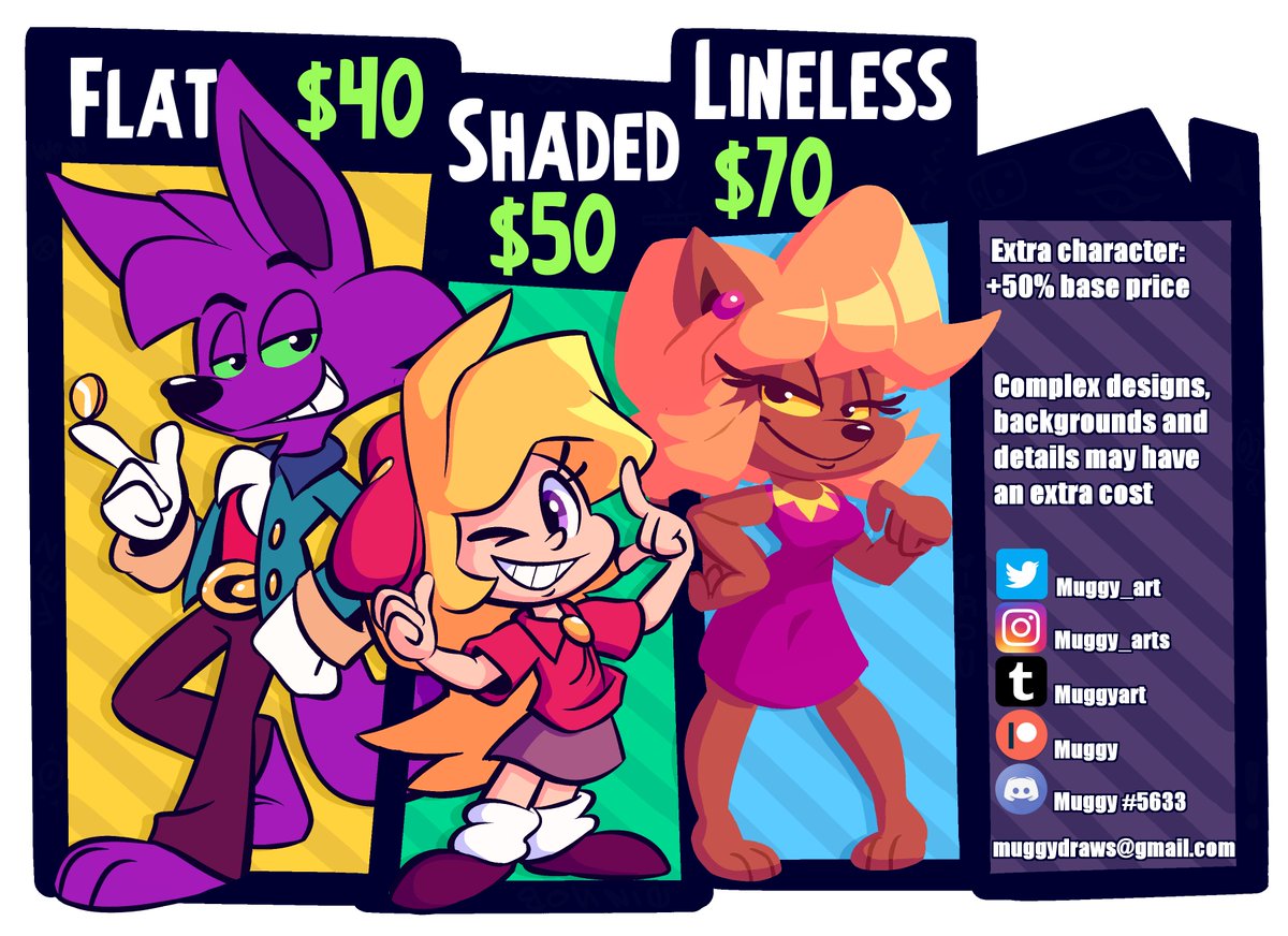 Commissions are open!✨