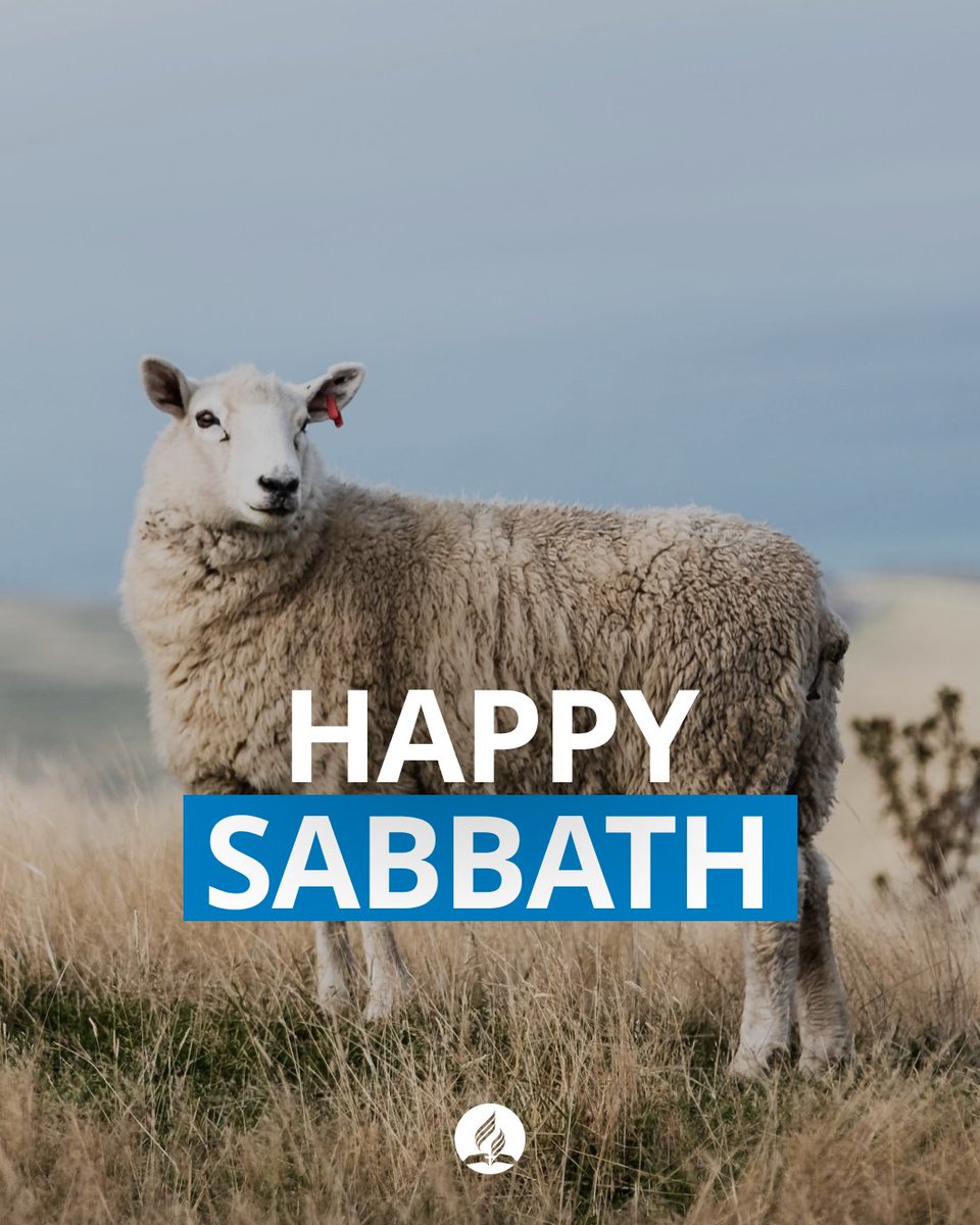 John 10:7 tells us that Jesus is a Shepherd and that He is the gate for the sheep-- the door. This Sabbath, consider how Jesus is your entryway, your gate, your door to abundance. He is the key to the Kingdom. How does that make you feel this Sabbath? #HappySabbath