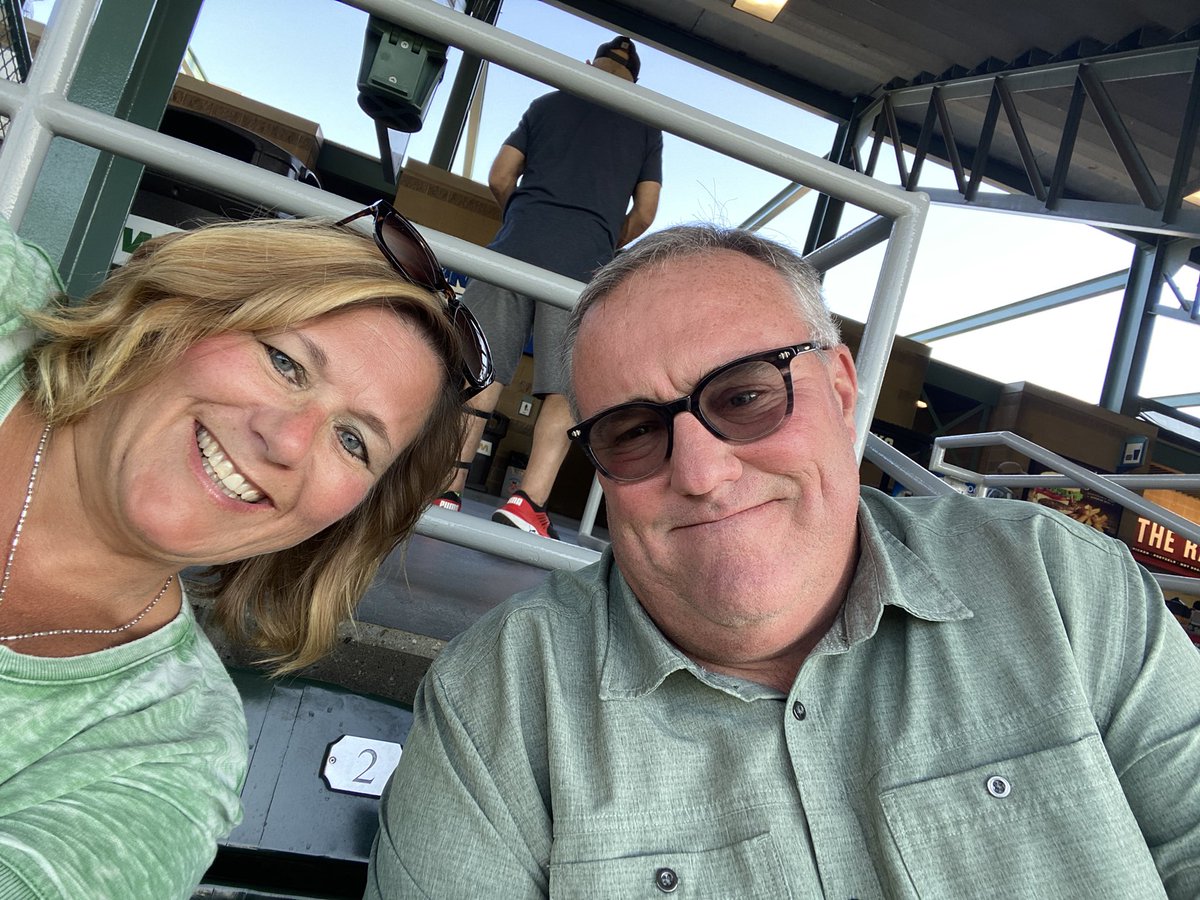 desireejaynes's tweet photo. With @JaynesMar enjoying our first but not last baseball game of the season #AtTheVic https://t.co/DwpEuyBRqV