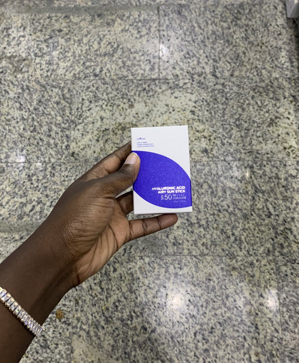 Tocobo Cotton Soft Sunstick ~ N9,000
Isntree Hyaluronic acid Sunstick ~ N10,000

Kindly send a DM to shop🛍️🤎
#skincarestoreinlagos #makeupstoreinlagos