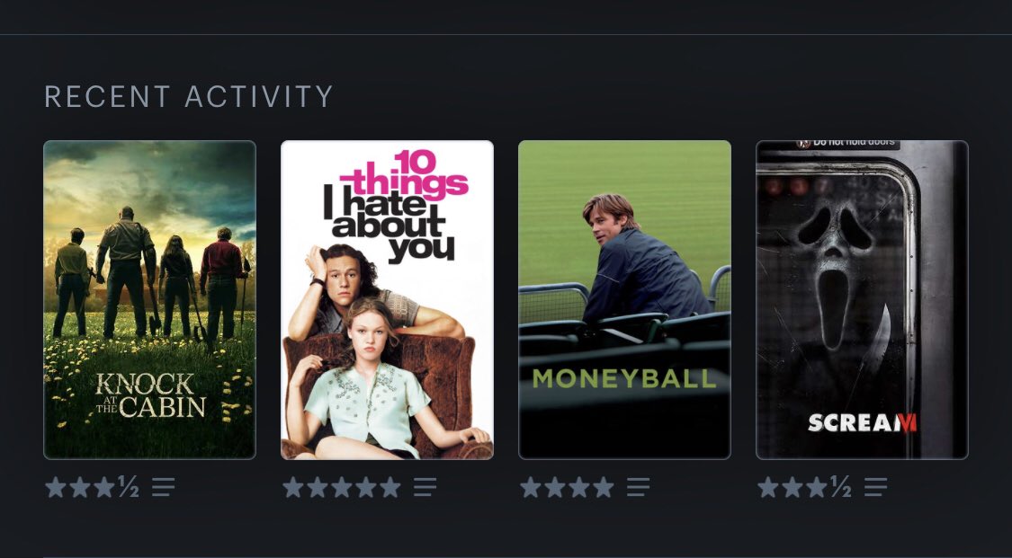MikeJMagoon's tweet photo. @letterboxd #LastFourWatched https://t.co/Gd2fGehbTw