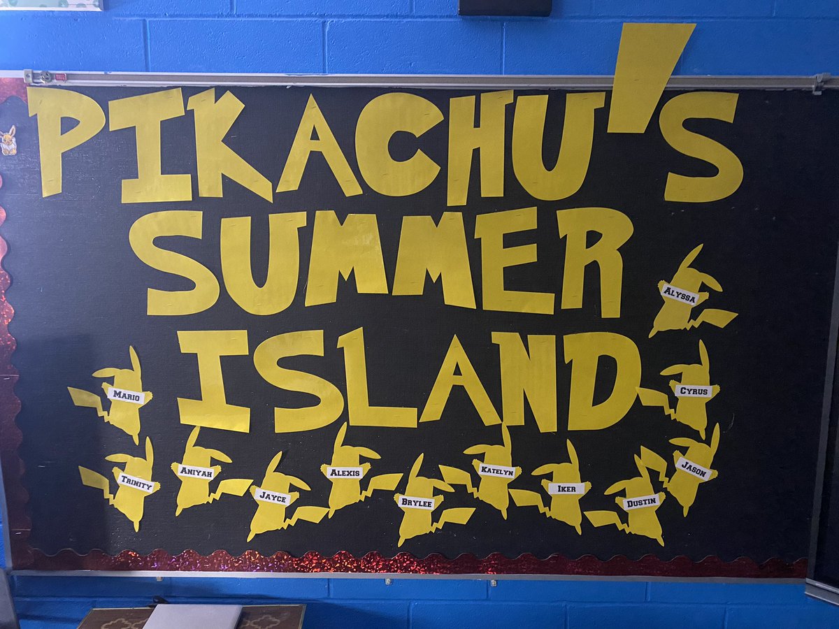 RCastleberry259's tweet image. Summer school ready #WPSProud #WPSIgniteLearning #5thGrade #Teacher 👨🏼‍🏫🍎 #castleberryclassroom