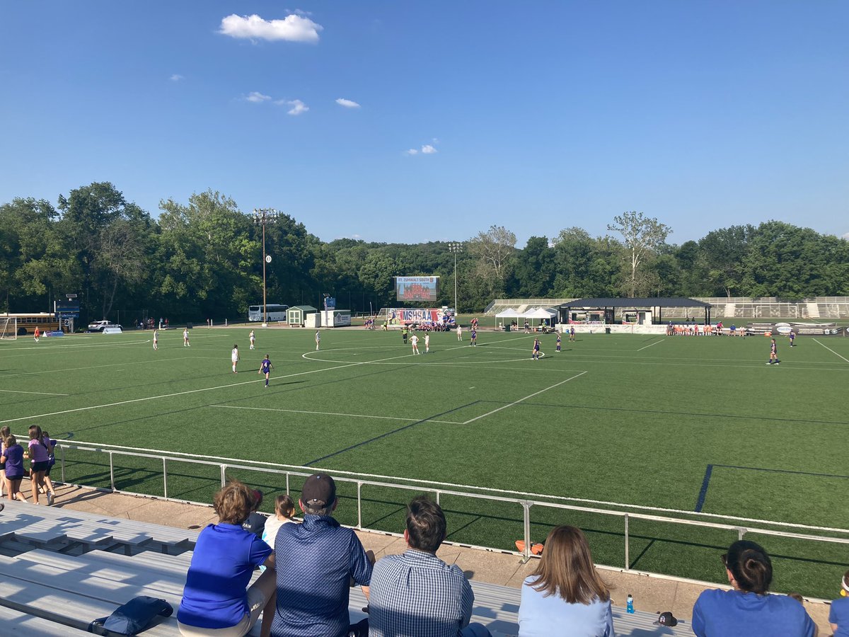 KCSJathletics's tweet photo. State Semi Finals kicking off!! Go Warriors!! https://t.co/0I0dAuw1Fv