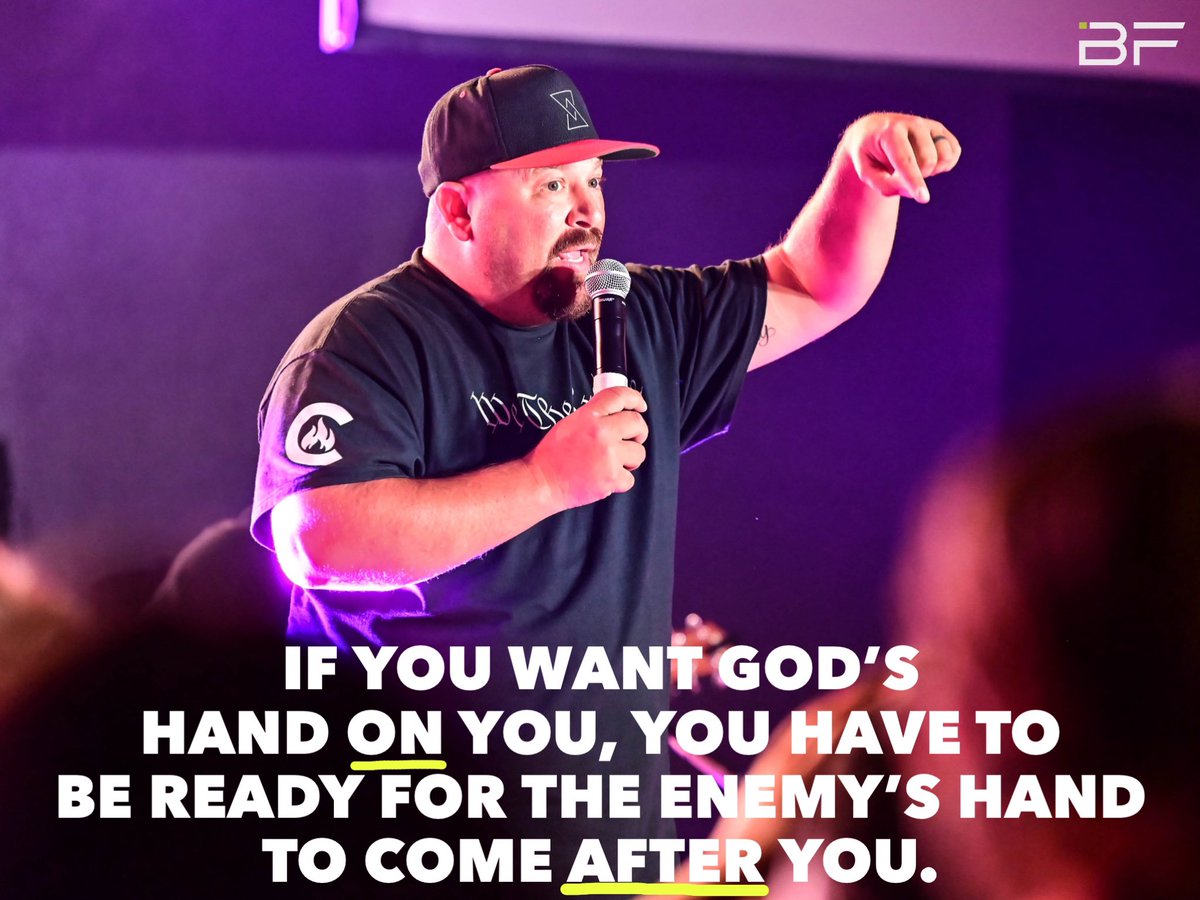 brandonfender's tweet photo. If you want God’s hand ON you, you have to be ready for the enemy’s hand to come AFTER you.

💪💪💪

Take heart…God promised to RAISE A STANDARD against the enemy! 

#GodsHand #Standard #GodFightsForMe #FaithIt https://t.co/EvmCTjofL5