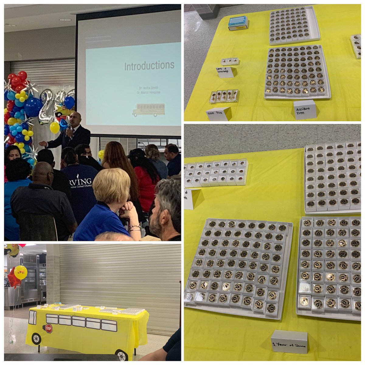 IrvingISDBus's tweet image. 🚌🎉We finished our 1st year bringing Transportation in-house. We have all worked extremely hard to make the first year a success. It would not have been possible without our bus drivers, bus monitors,fleet team and Admin team. 🚌🎉 #firstyear #irvingisd #Transportation