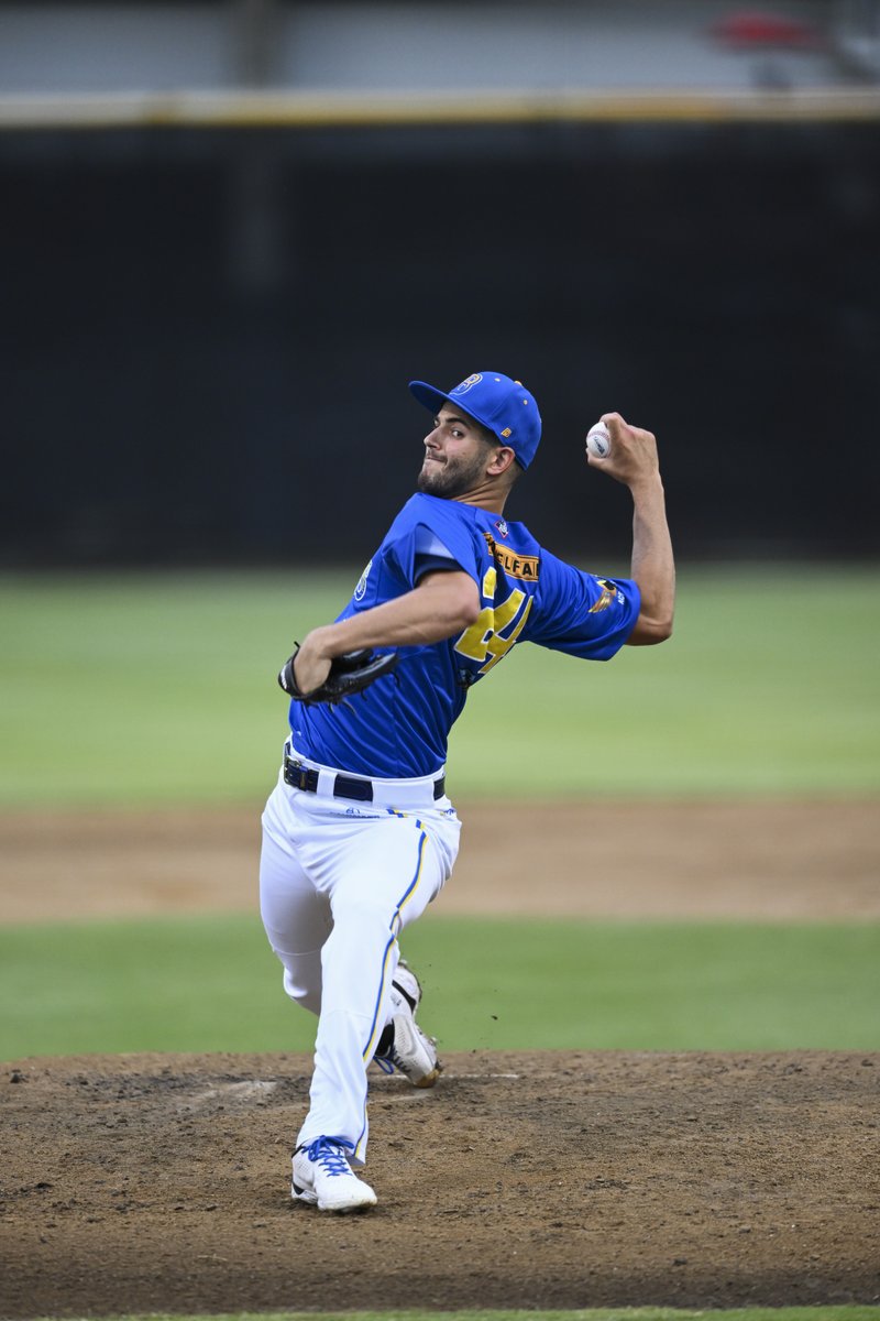 BrisbaneBandits's tweet photo. Birthday Shoutout to this stud, Max Lazar.
Joining us from the #BrewCrew Max featured a team-high 52 strikeouts to just eight walks and an ERA of 3.72 in #ABL23.
#BlueCrew #AlwaysBrisbane https://t.co/nT1iX24Vyk