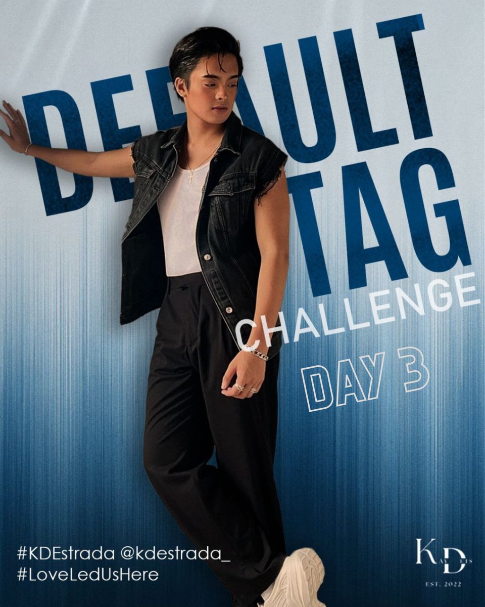 Kaydetsofc's tweet photo. [DEFAULT TAG JUNE 3]

Join the KAYDETS Default Tag Challenge that will run from June 1 to June 30

Join us by tweeting:

#KDEstrada #LoveLedUsHere
#YourUniqueTag https://t.co/LpelgPBapq