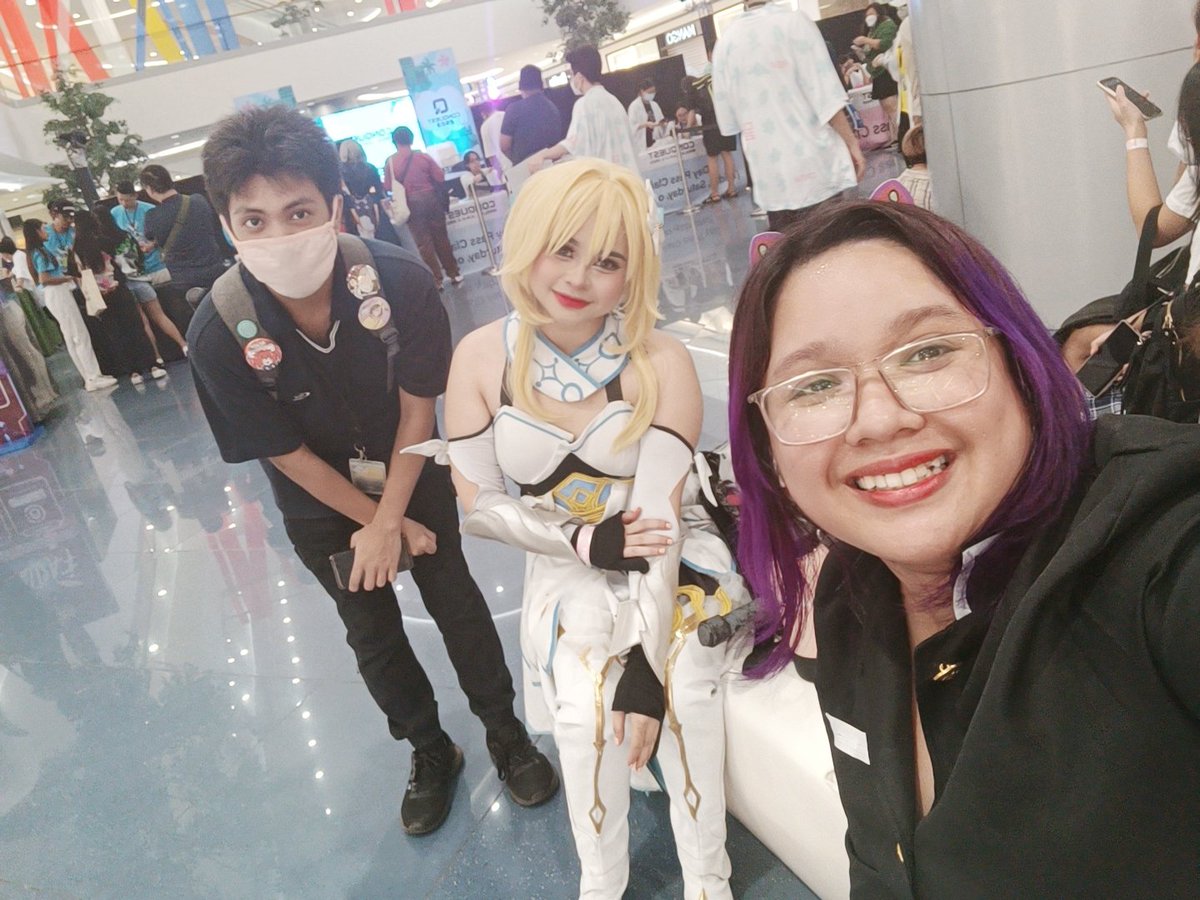 byeolterfree's tweet photo. My #CONQuest2023 day 1 adventures~ oh. I saw a rainbow while on the way to the con, siguro it was a sign that something amazing would happen. https://t.co/j3fnDZh8me