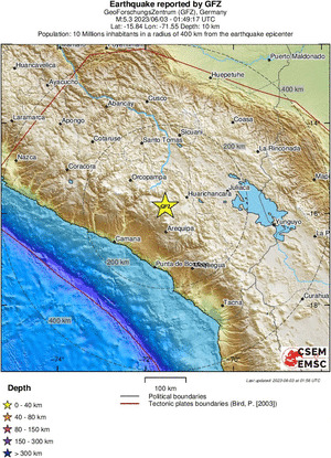 Update: Earthquakes tweet media