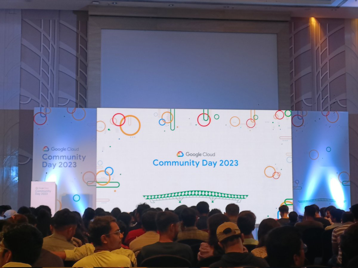 LaxdipPatel's tweet image. Let&apos;s enjoy Weekend with #GoogleCloudCommunityDay 🎉
If you&apos;re here say &quot;Hello&quot; !
@GDGCloudAhm #GDGCloudAhm #GCCDAhm23 #GoogleCloudCommunityDay