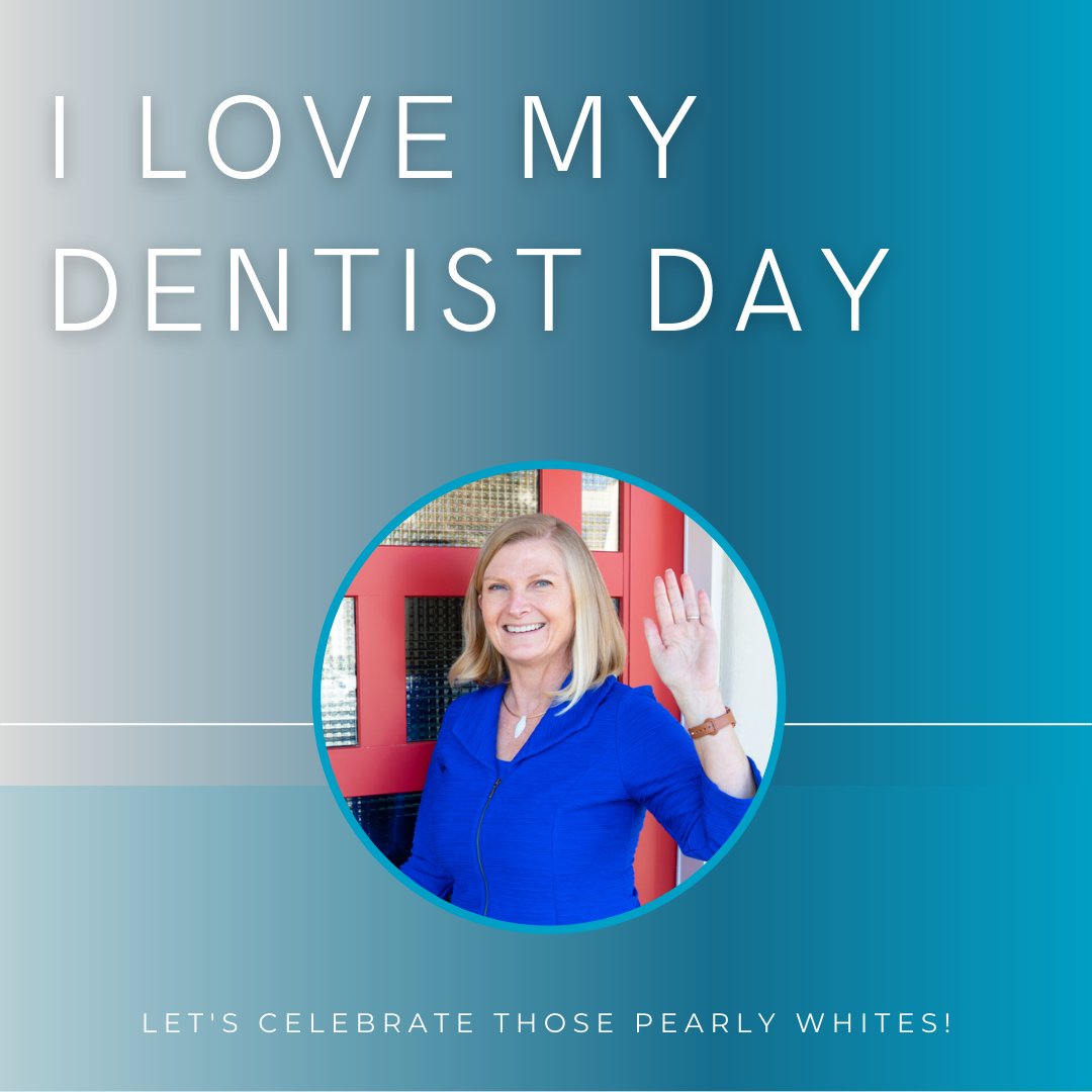Sending a big smile your way on National #ILoveMyDentistDay! Thank you to Dr. Janette Larsen for providing healthy, beautiful and confident smiles. To our wonderful patients, thank you for entrusting us with your dental care.🦷🎉🪥 #BeautifulSmile #PointLoma #SmileWithConfidence