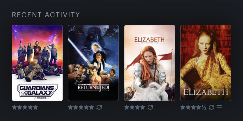 If you squint real hard, all these movies have a Star Wars connection (stating the obvious with ROTJ but anyways) 😆😎

#LetterboxdFriday #LastFourWatched