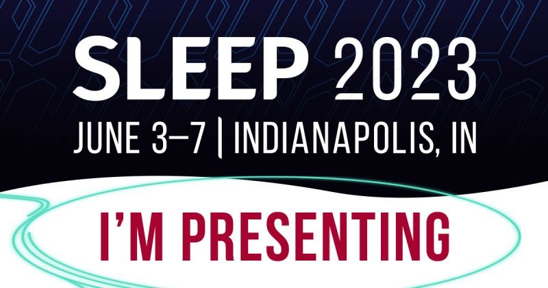 Happy to present the 'Effect of Bright #lighttherapy on objective and subjective #sleep in patients with non-seasonal #depression and eveningness' in the 2023 SLEEP meeting.
O-24/ Poster-437