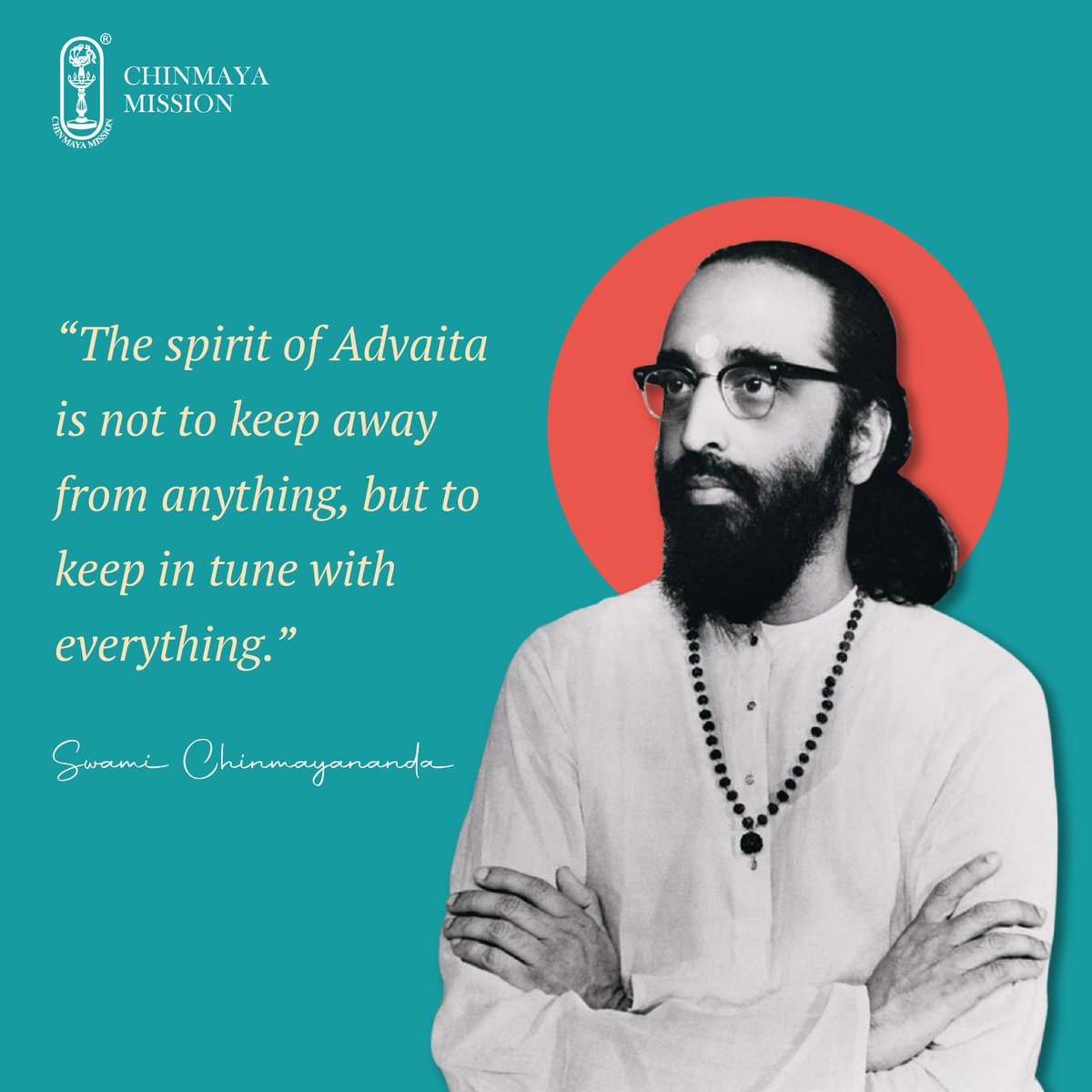 As Pujya Gurudev said, it is up to us to embrace the journey and pay mindful heed to every note, moment and situation in its own merit. 

#ChinmayaMission #CCMT #SwamiChinmayananda #SwamiChinmayanandaQuotes #PujyaGurudev #Spirituality #SpiritualAwakening #DailyPositivity