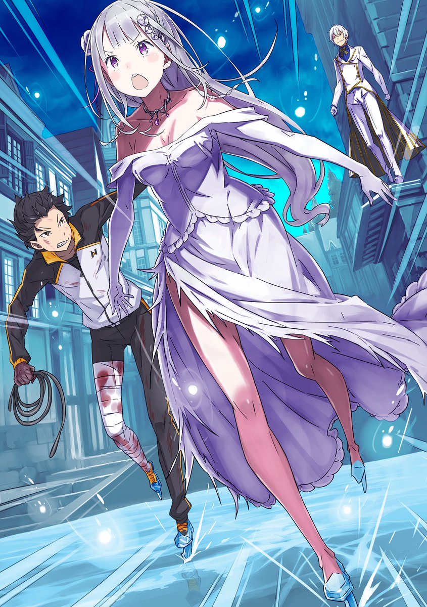 Subaru, Emilia & Regulus . #rezero #リゼロ