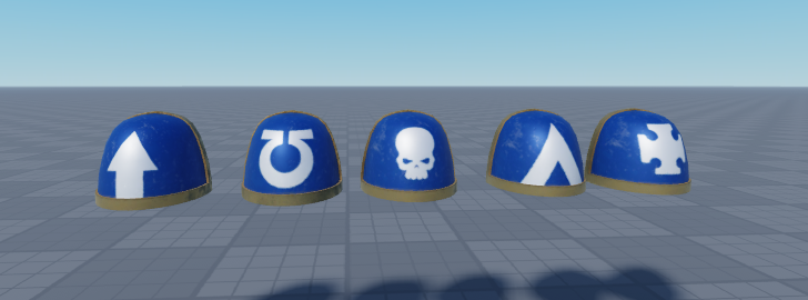 Ultramarines armor
#RobloxDev #ROBLOX #40K