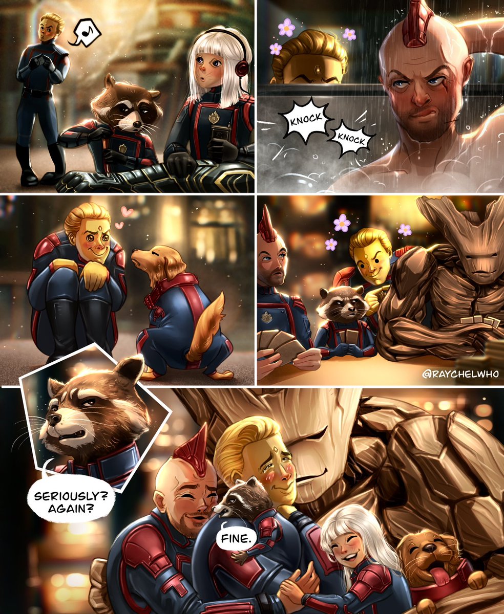 But he’s just a baby and he just wanted hugs 🫂#GuardiansoftheGalaxyVol3 #adamwarlock #rocketraccoon #kraglin #groot