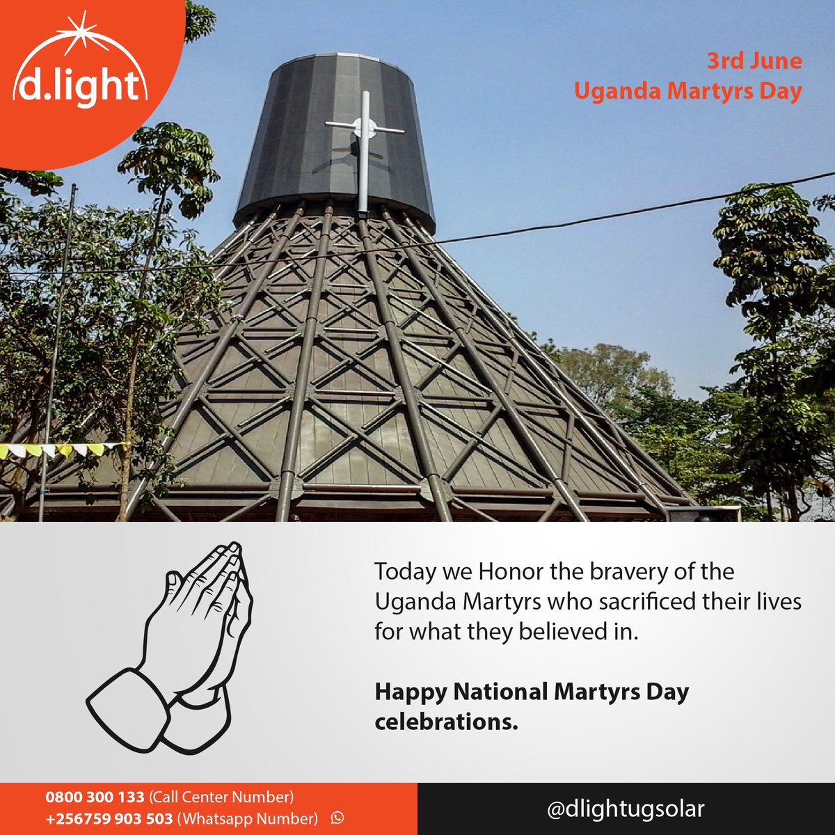 Today We remember the Brave Sacrifice of the Martyrs and how it changed our lives forever.

Happy Uganda Martyrs day Celebrations