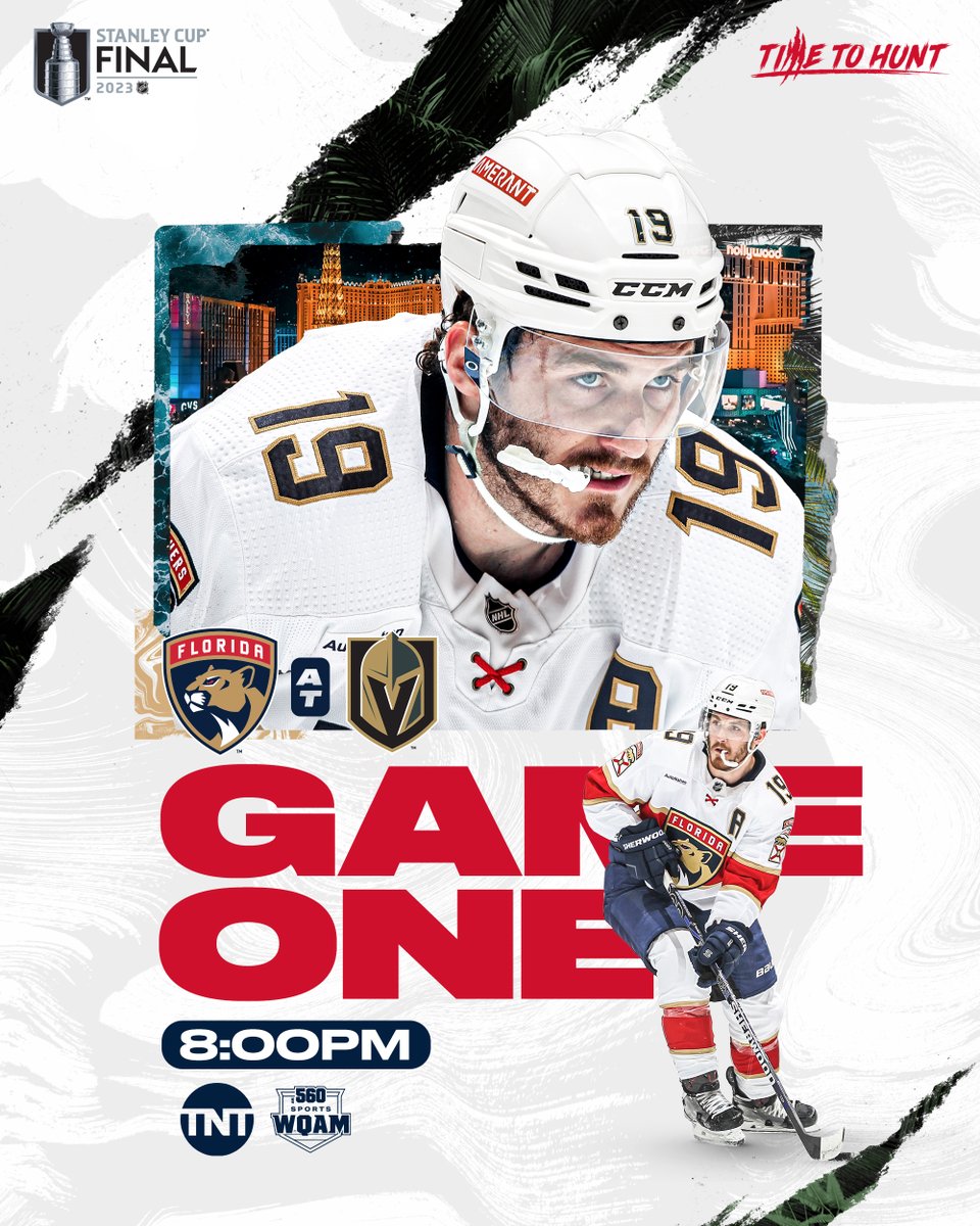 FlaPanthers's tweet image. TODAY'S THE DAY ‼️

📺 8pm ET on TNT