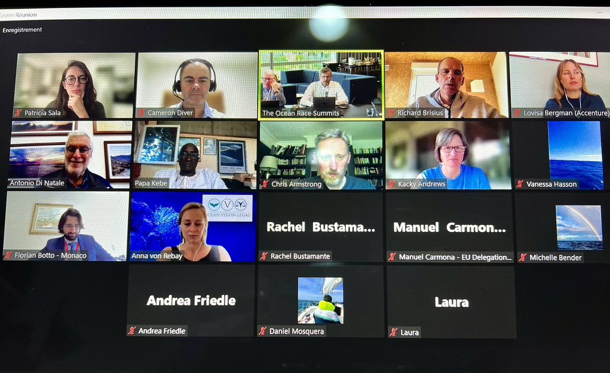 Delighted to join such a committed group of experts for the latest #GenovaProcess workshop + contribute to developing principles underpinning  #OceanRights. There is no sustainable future 4 people + planet w/out a healthy #ocean. Now more than ever = time for bold #OceanAction