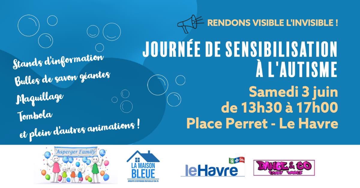 AspergerFam76's tweet photo. Nous sommes déterminés à œuvrer pour notre cause qui nous anime chaque jour. 💪 Nous serons heureux de vous retrouver ce samedi 3 juin à cette journée de sensibilisation. 🤝 À tous, on peut tout !! 🙌 💙 https://t.co/kv7GK7vOK1