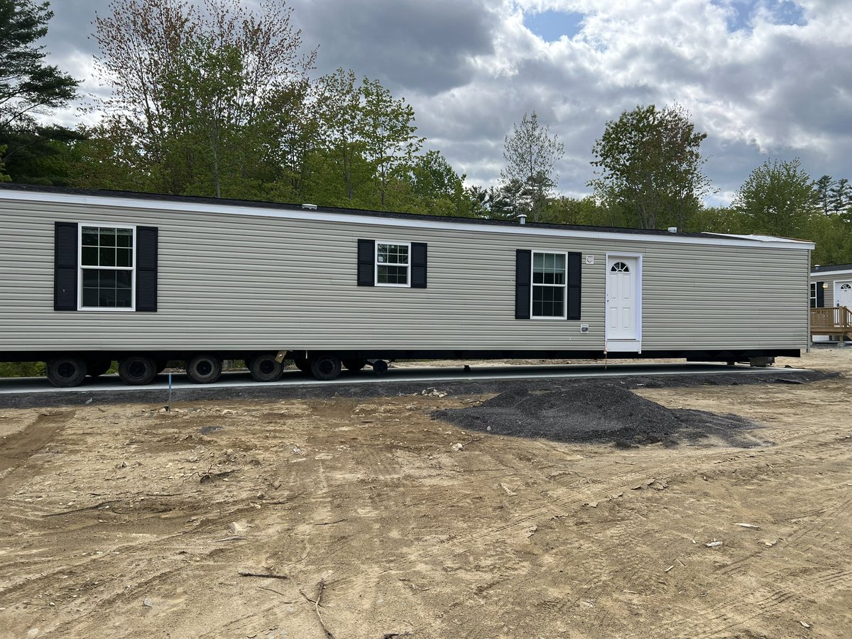 #5 just arrived and it’s already under contract #mainerealestate #realestate #mobilehomes