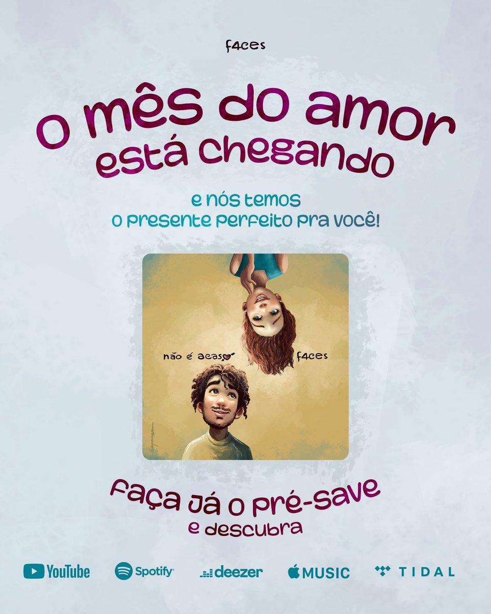 Não É Acaso - disponível dia 09.06.23

Faça o pré-save aqui: onerpm.link/naoeacaso