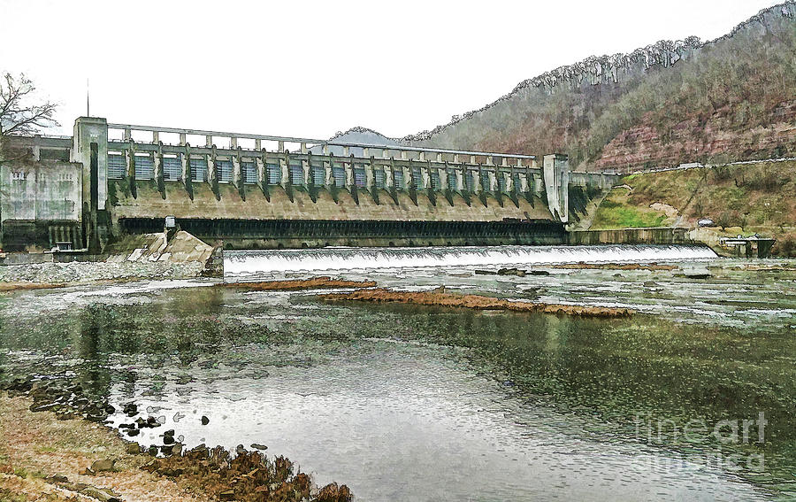 KerriFar's tweet photo. The Bluestone Dam in #SummersCounty #WestVirginia ~ https://t.co/s4Hl6TBZgD ~ #WestVirginiaViews #ExploreWV ~ https://t.co/BYTHIBZLCk ~ #Art #NewRiverNature https://t.co/qqZJbydCNa