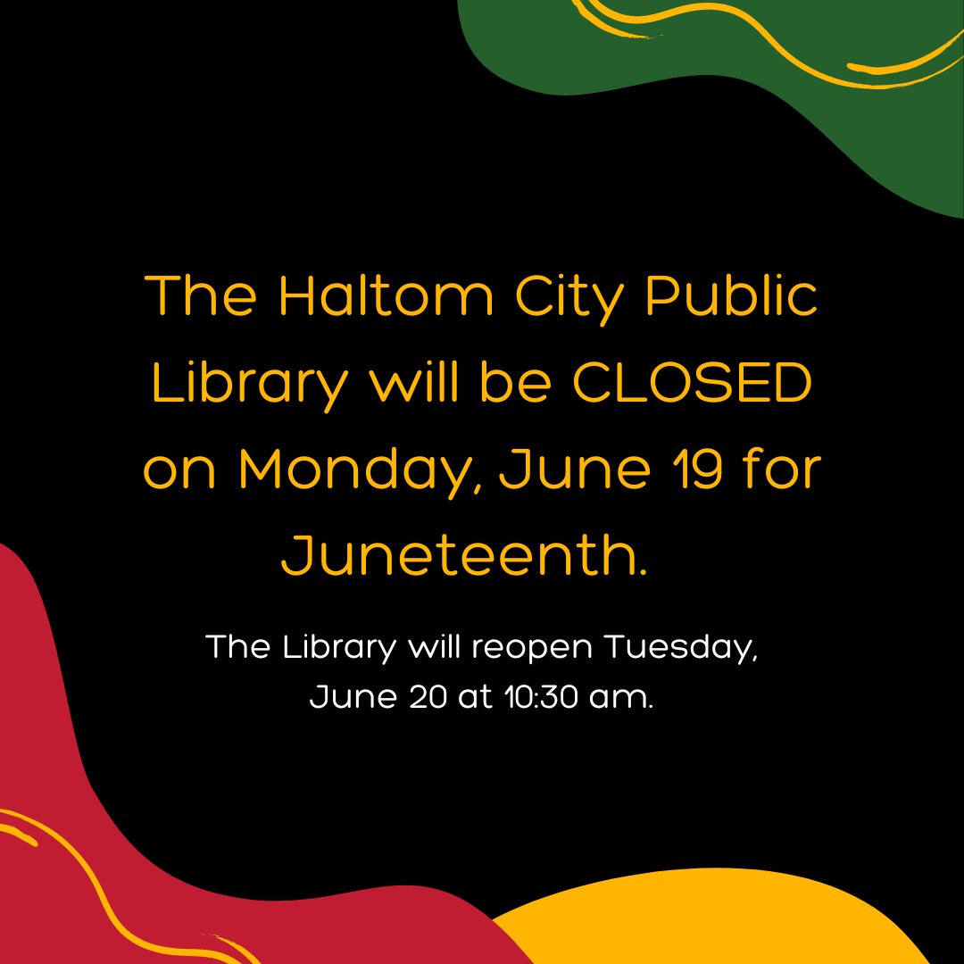 Haltom City Public Library tweet media