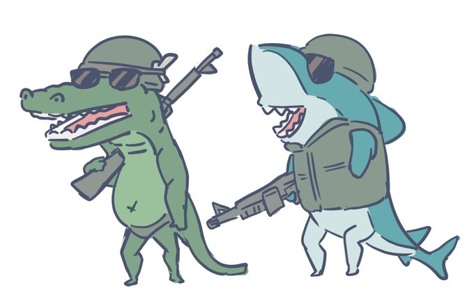 「shark standing」 illustration images(Latest)