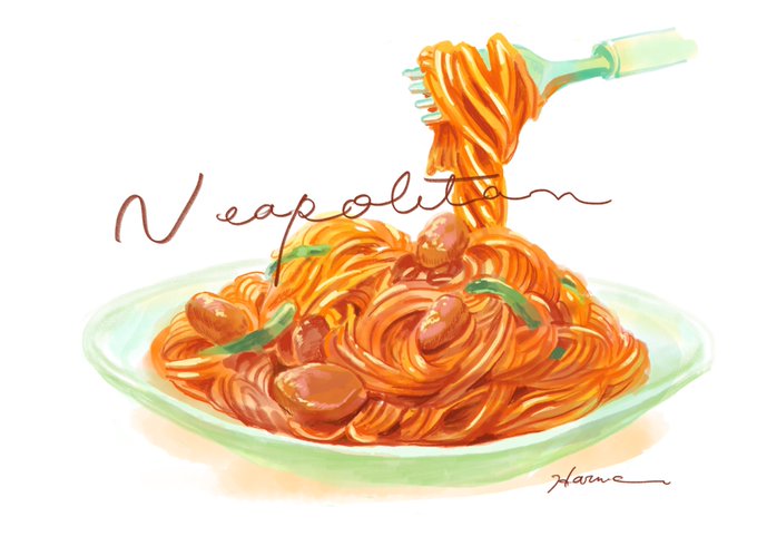 「pasta white background」 illustration images(Latest)