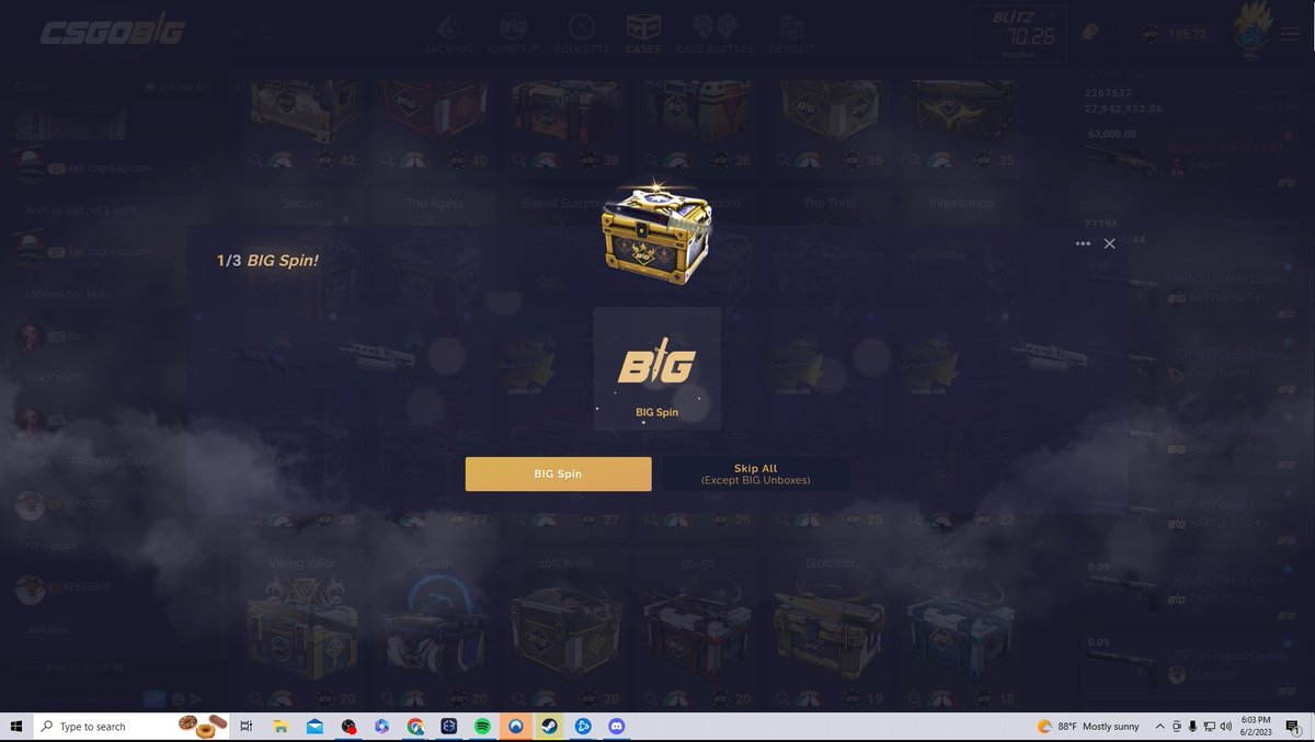 Smack on Twitter "Just got a big spin come join stream! Have promo