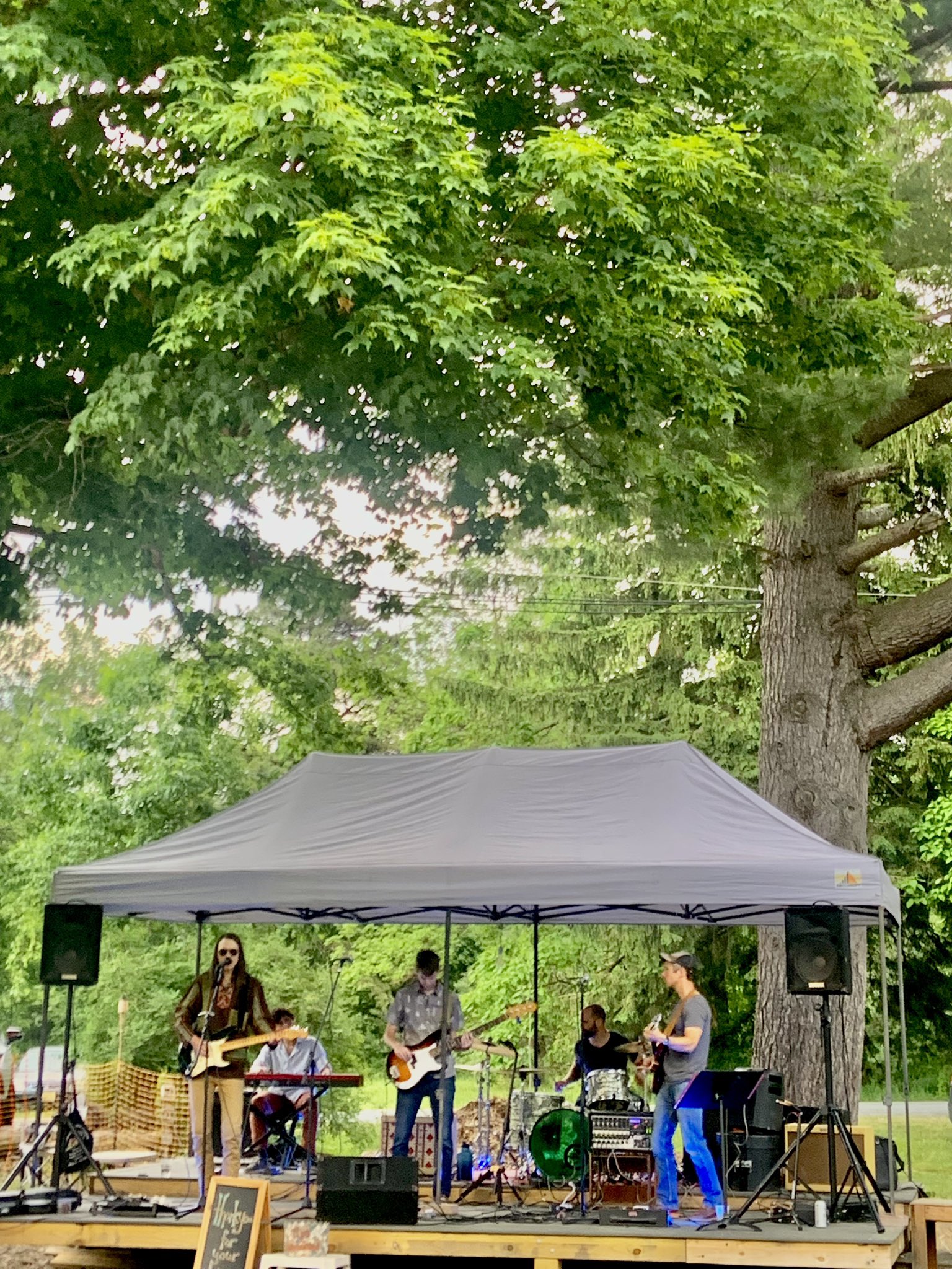 Coyote Blues on Twitter: "Listening to live music outside tonight. What