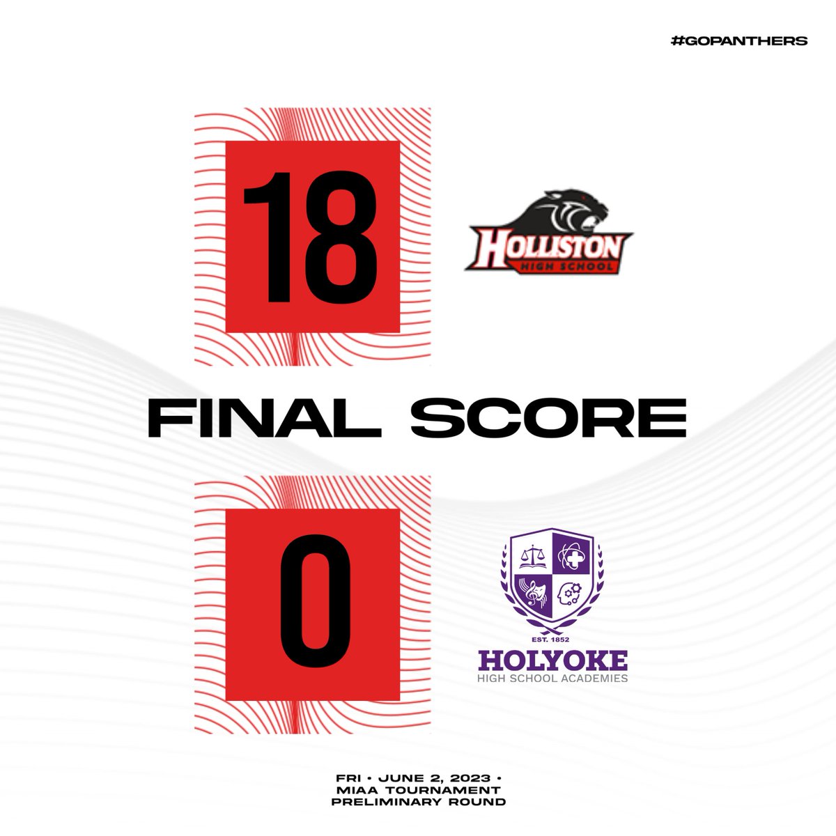 Holliston Athletics tweet media