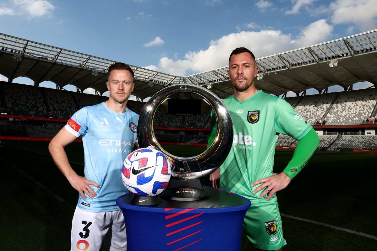 Good luck to our members at @CCMariners and @MelbourneCity, and the staff, coaches and fans for tonight's @aleaguemen Grand Final 🏆

#SupportingThePlayers