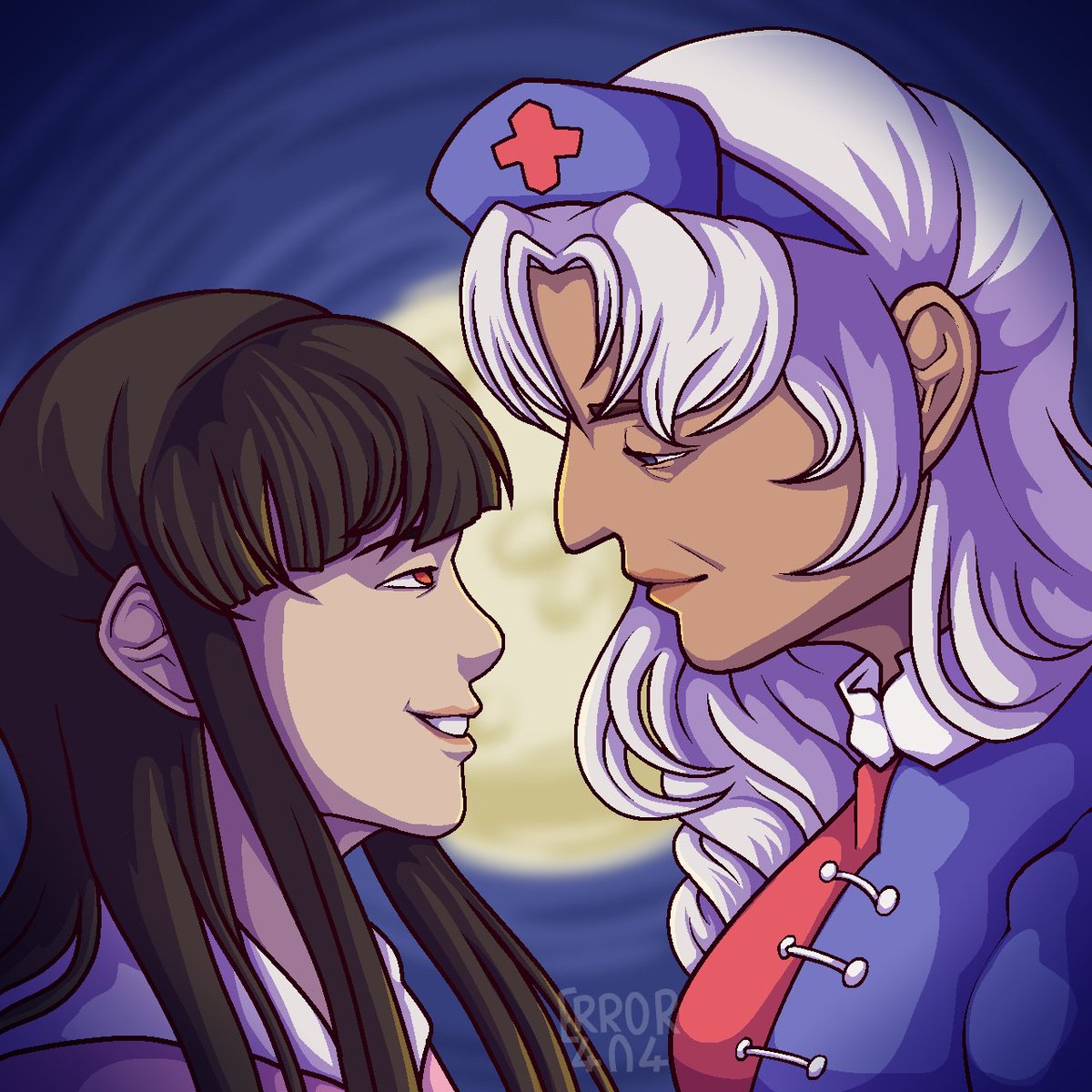 I also drew touhou lesbians for pride month 
#touhouproject #eiteru